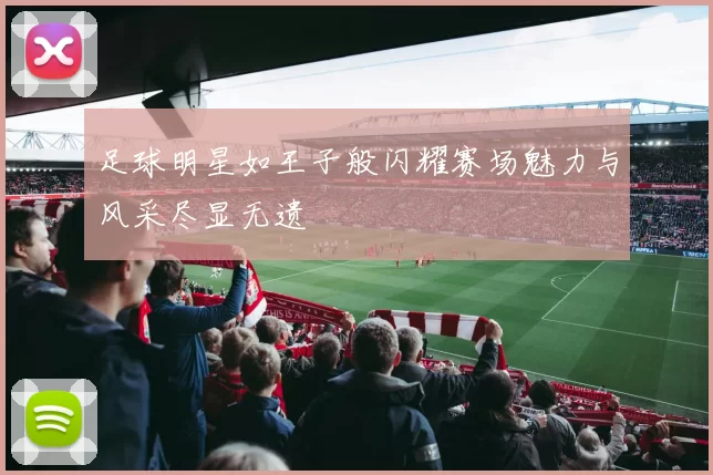 足球明星如王子般闪耀赛场魅力与风采尽显无遗