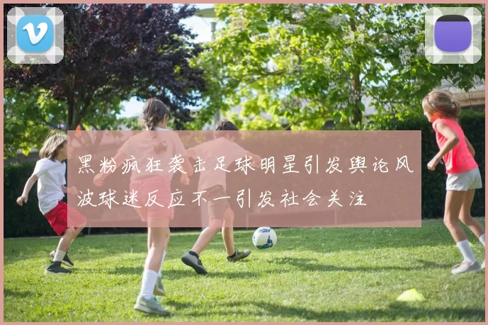 黑粉疯狂袭击足球明星引发舆论风波球迷反应不一引发社会关注